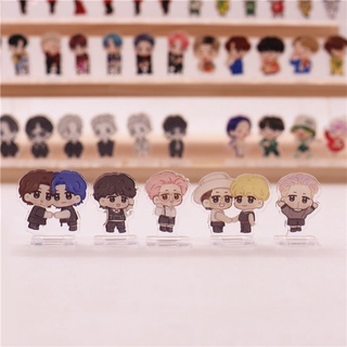 Chibi mô hình nhựa cứng để bàn BTS