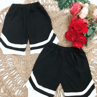 (HS)QUẦN UNISEX  SHORT NAM NỮ VIỀN V LINE CÁ TÍNH