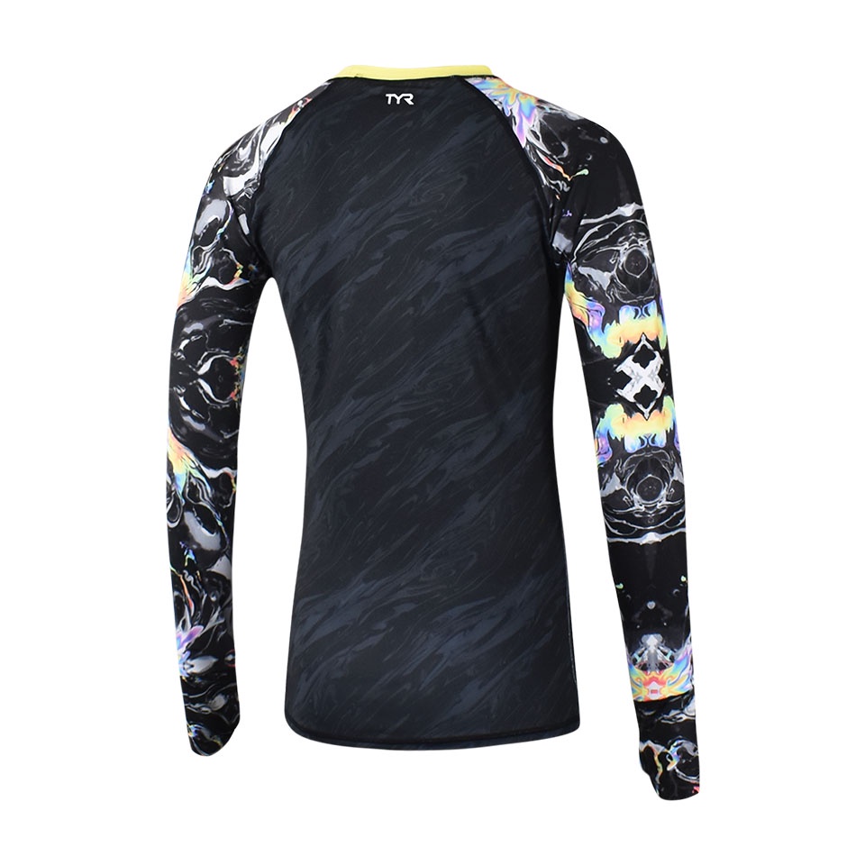 ÁO BƠI TAY DÀI CHỐNG NẮNG TYR OIL SLICK EVANDER LONG SLEEVE RASHGUARD