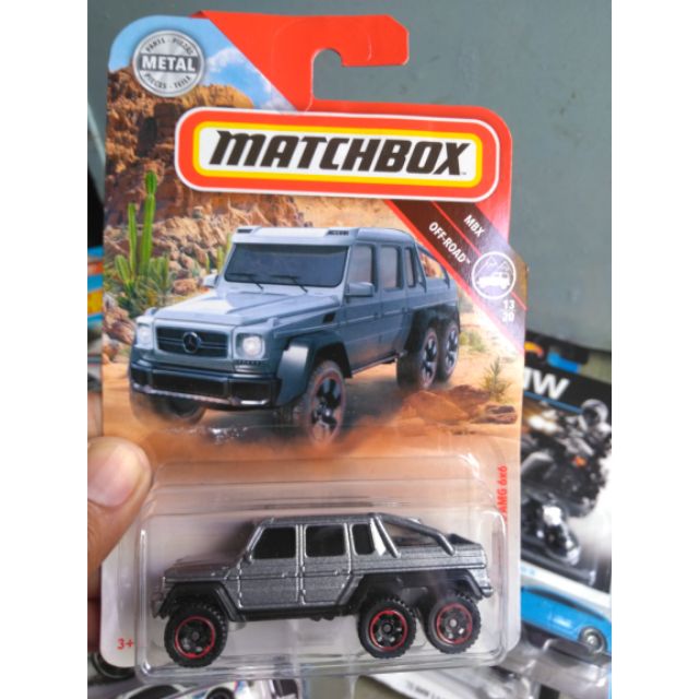 Xe MATCHBOX Mercedes Benz G63 6x6