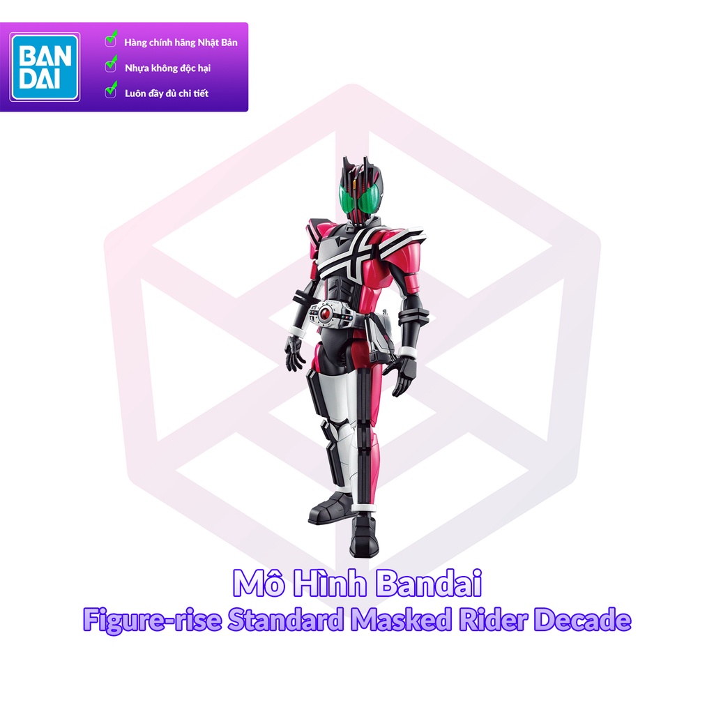 Mô hình Bandai Figure-rise Standard Masked Rider Decade [FRS]