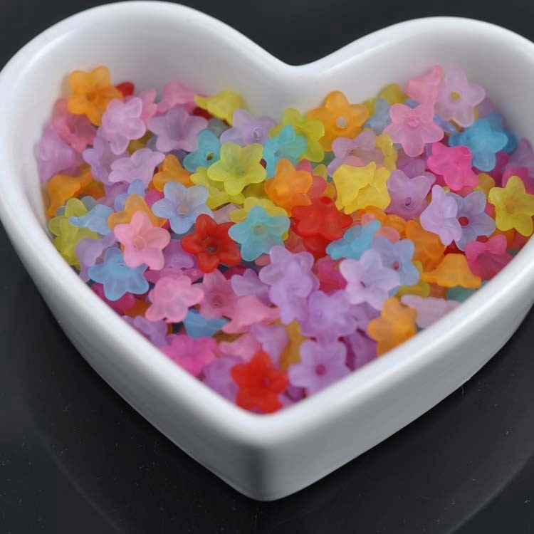 Bộ 20/100 Hạt Nhựa Làm Trang Sức Thủ Công