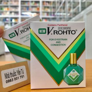 Nhỏ mắt V.ROHTO Nhật [chính hãng]