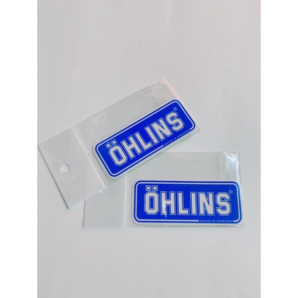 Tem Olin Ohlins xanh Thuỵ điển kéo lụa 1:1 hàng đẹp sắc nét