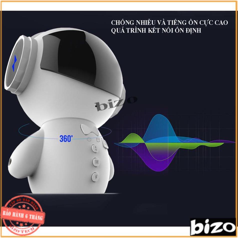[SIÊU PHẨM CAO CẤP] Loa bluetooth ROBOT thông minh kiêm micro hát karaoke kiêm pin sạc dự phòng 3000mAh