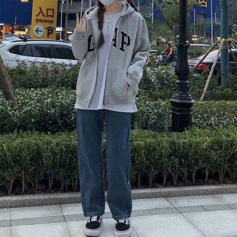 Áo Hoodie Zip G.A.P - Áo Khoác Nỉ - Titto Closet | BigBuy360 - bigbuy360.vn