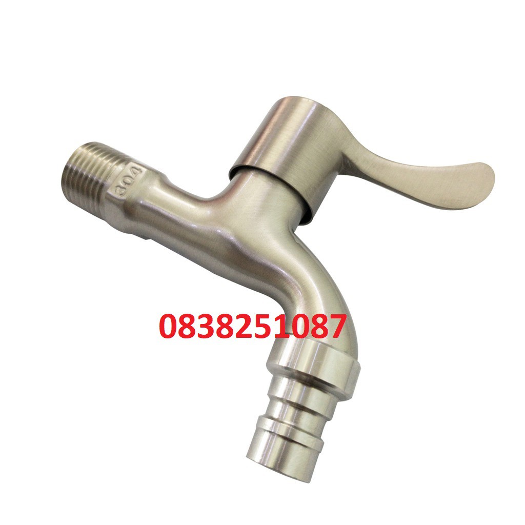 Vòi nước, vòi hồ tay gạt Inox SUS304 cao cấp VH2020
