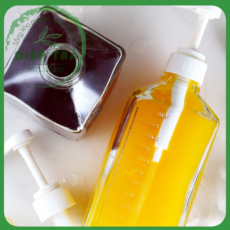 Bình bơm Siro nhựa 1600ml