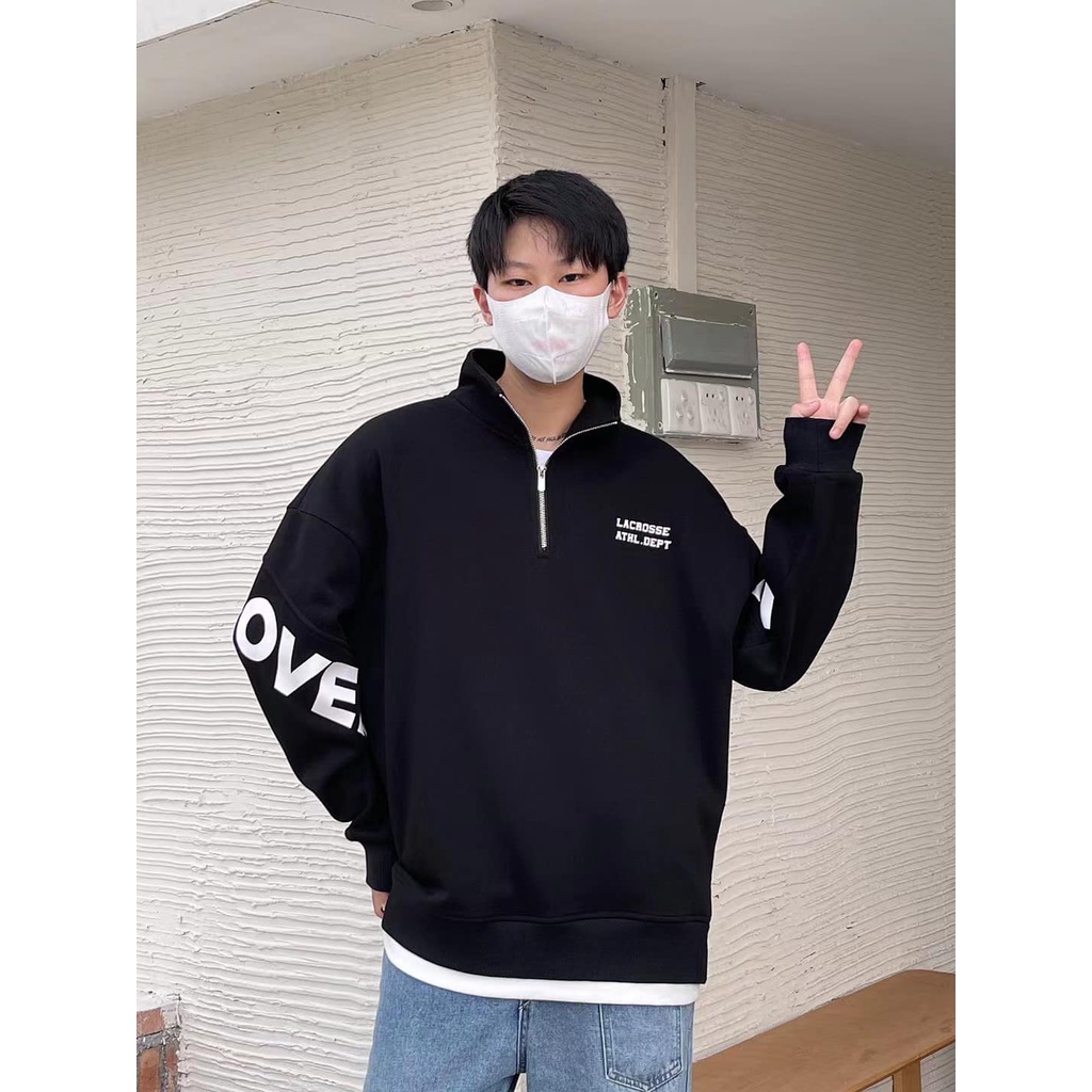 Áo polo Zip - Áo nỉ unisex nam nữ 94host | BigBuy360 - bigbuy360.vn