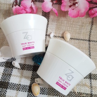 Bộ Đôi Kem Dưỡng Trắng Da Za True White Ex 40g Ngày và Đêm (Day Cream 40g + Night Cream 40g)
