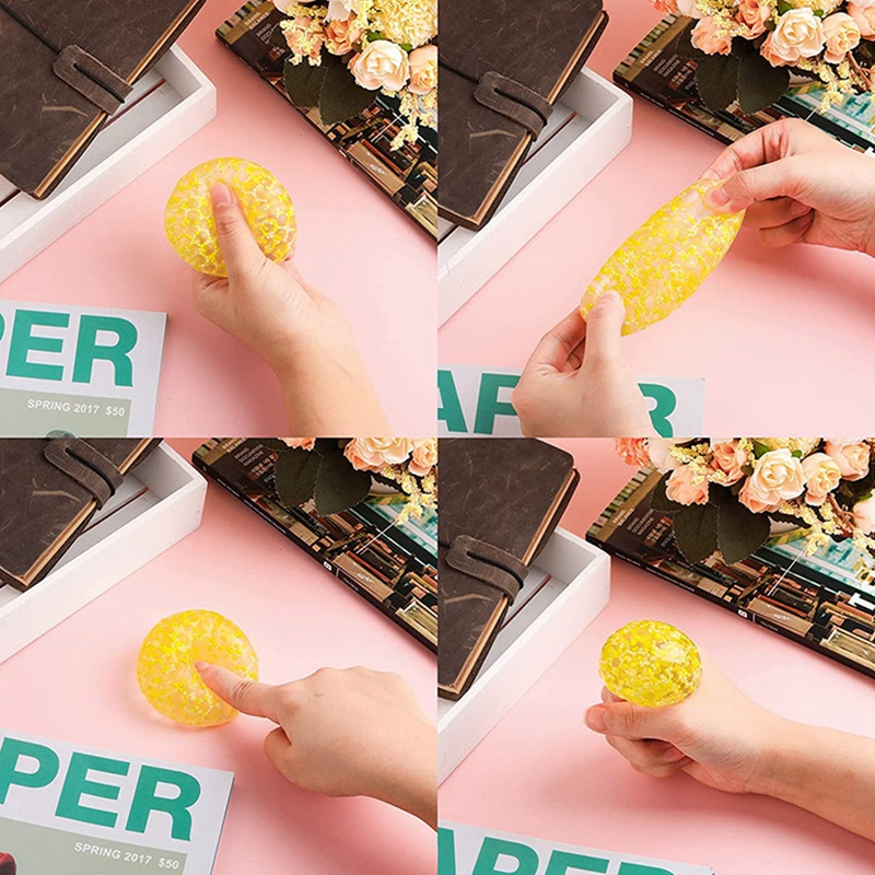 Đồ Chơi Quả Bóng Trong Suốt Nhiều Màu Giúp Giảm Căng Thẳng