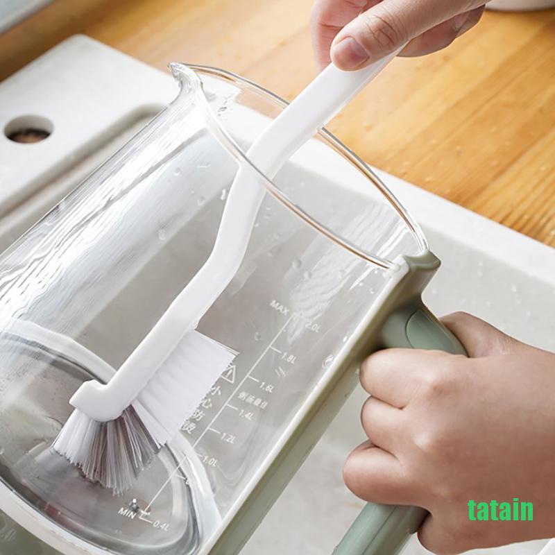 Cọ vệ sinh bình sữa/ bể cá với tay cầm dài tiện lợi