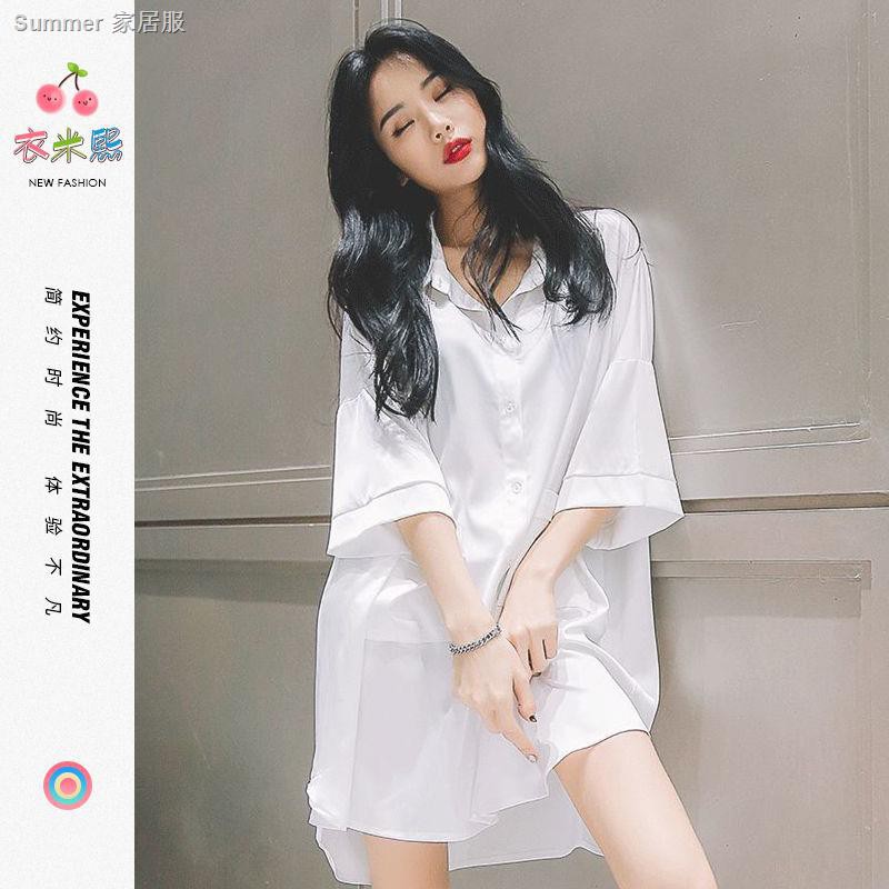 Đầm ngủ vải lụa lạnh mỏng thời trang nữ quyến rũ 2021 | BigBuy360 - bigbuy360.vn