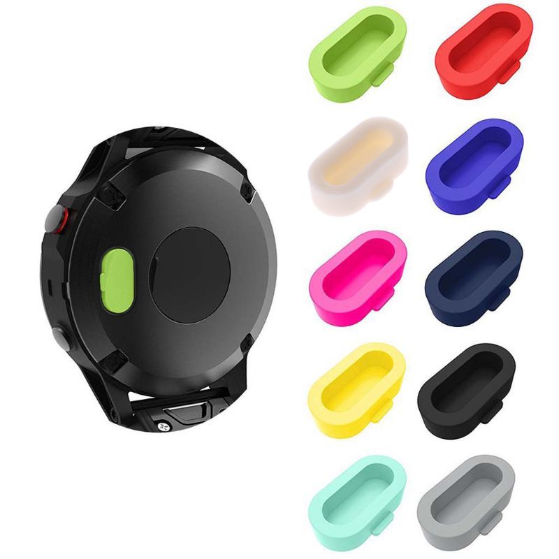 1 nắp silicone đậy cổng sạc chống bụi cho Garmin Fenix 5S/5/5X