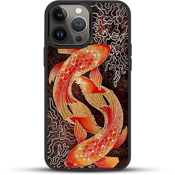 Ốp điện thoại cho iPhone 13 Pro / 13 Pro Max mẫu Song Ngư thương hiệu La Sonmai