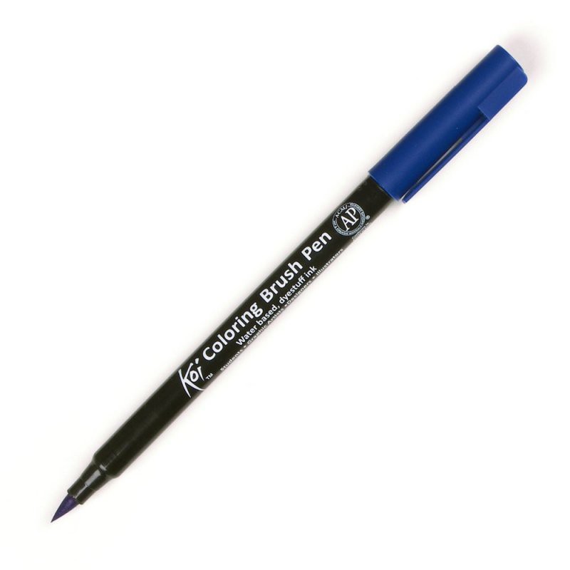 Bút Cọ Màu Koi Coloring Brush Sakura - BLUE