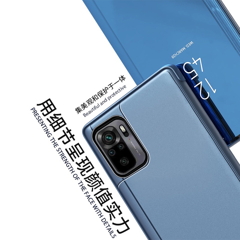 Ốp điện thoại nắp lật mặt gương thông minh cho Samsung Galaxy A32 A02S SM-A025M/DS SM A025G/DS A01 Core SM A013G/DS SM A013F/DS A32 A42 5G A72