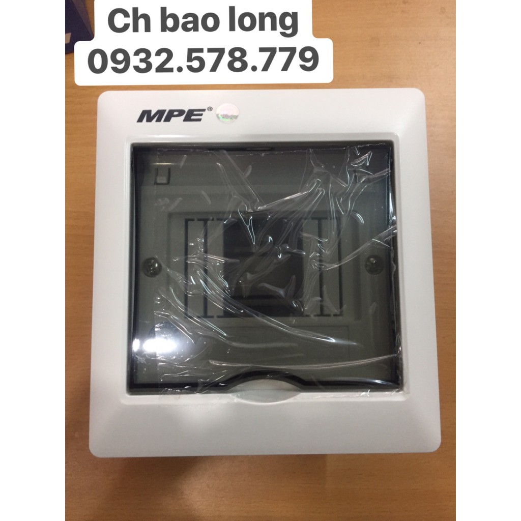 TỦ ĐIỆN ÂM TƯỜNG 4 ĐƯỜNG MPE CHỨA MCB TS-4