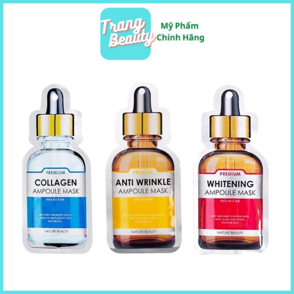 Mặt Nạ Tinh Chất Nature Beauty Chống Nhăn - Dưỡng Trắng - Phục Hồi Da