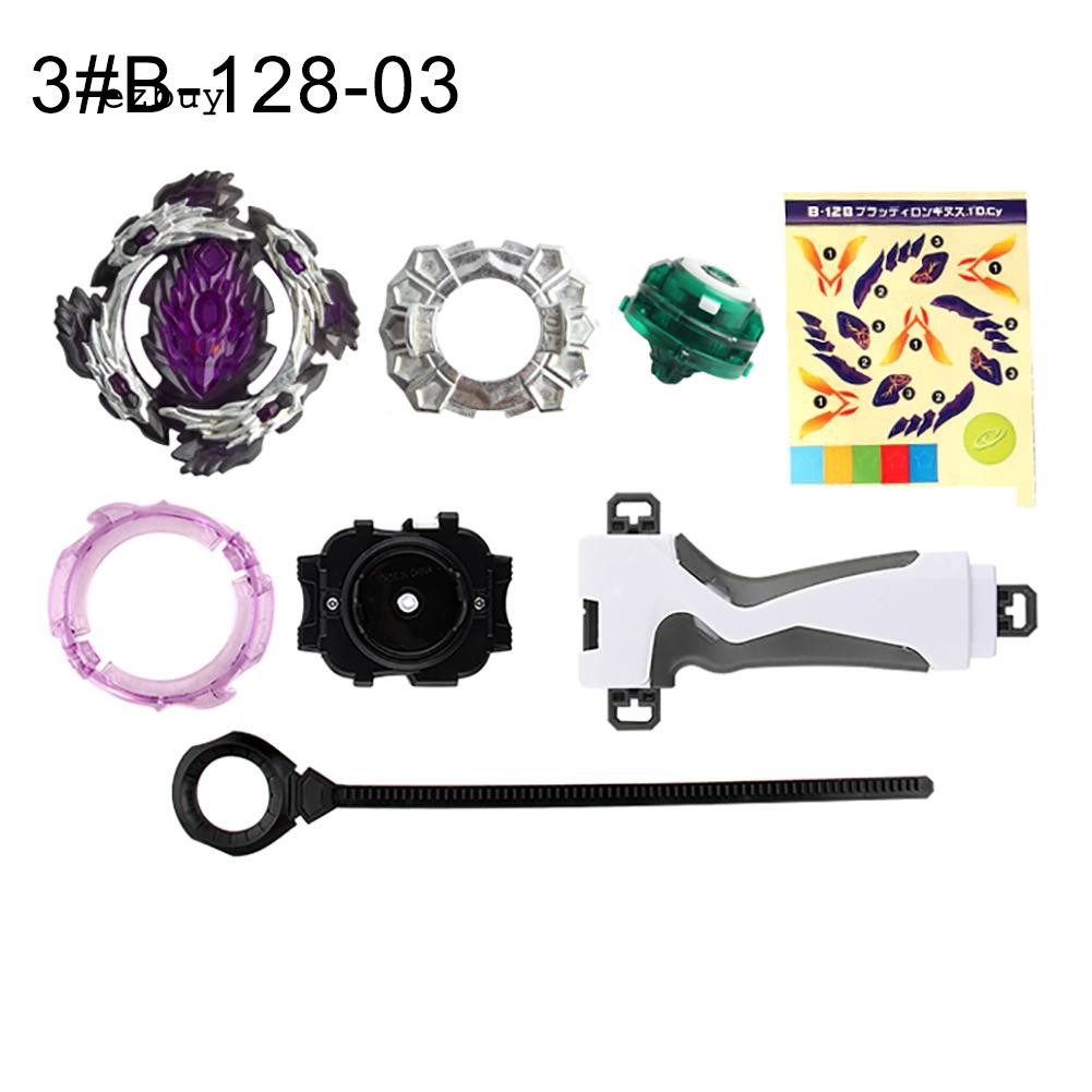 【EY】Battle Bey Tops Beyblade Burst B-128 Cho-Z with Launcher Grip Starter Kids Toy
