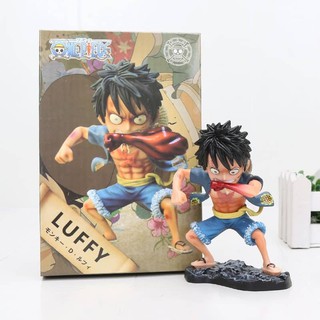 [Xả hàng tăng doanh số, hàng có sẵn] Mô hình đồ chơi nhân vật Luffy trong phim hoạt hình One Piece 12cm