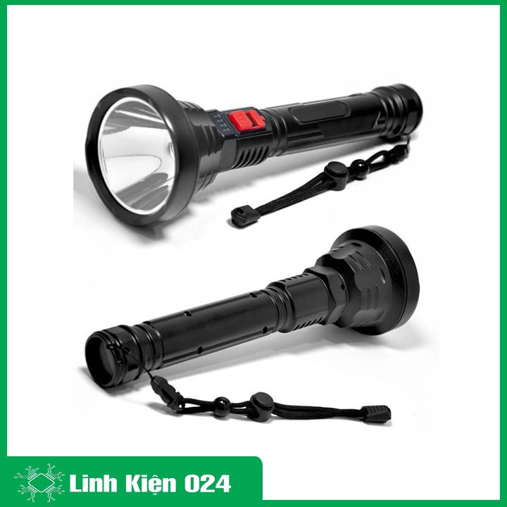 Đèn Pin LED Siêu Sáng P700 Công Suất 10W Đèn Pin Gắn Trong 18650 USB Chống Nước Đèn Cắm Trại