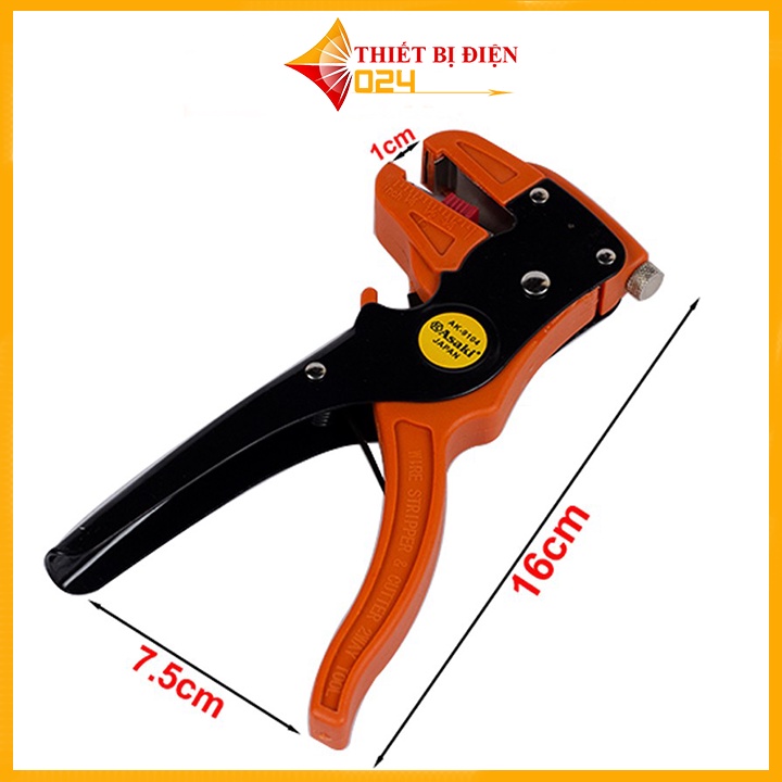 Kìm Tuốt Dây Ngang Asaki 9104