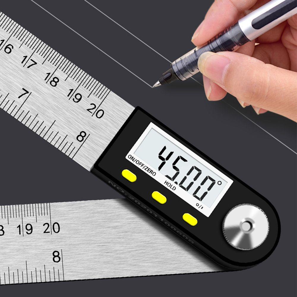 Thước Đo Góc Kỹ Thuật Số Bằng Thép Không Gỉ Chuyên Nghiệp