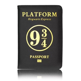 {HÀNG CÓ SẪN} Bao da passport phù thuỷ - Harry