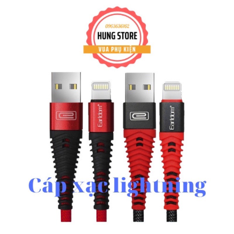 Dây cáp xạc iphone, Cáp xạc iphone chính hãng siêu bền đẹp chống đứt gãy chuẩn lightning