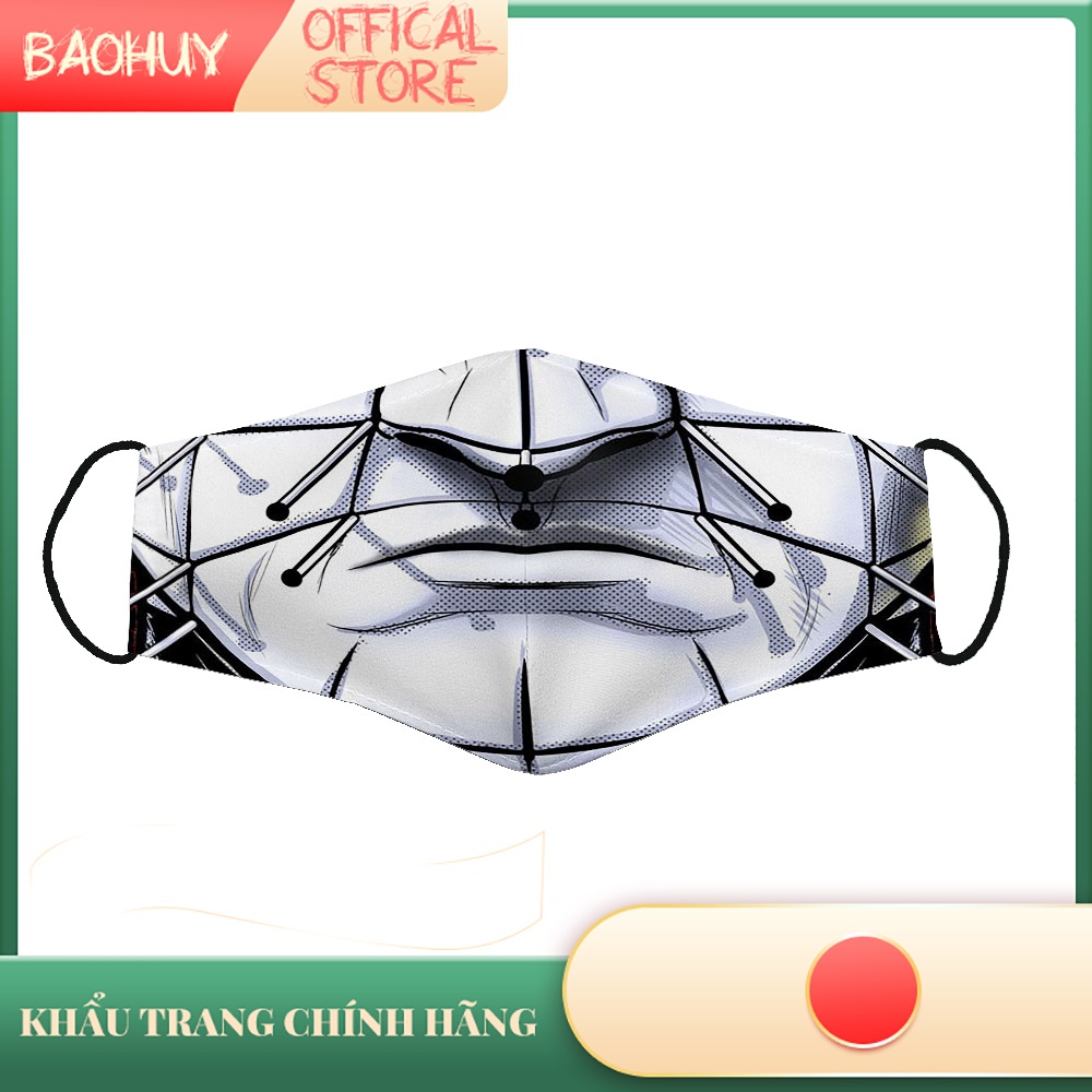 khẩu trang n95 ở hà nội In Hình Độc Đáo BAOHUY Vải Cotton 100%, Kháng Khuẩn, Không Đau Tai, Dễ Thở Dành cho Nam Nữ