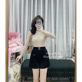 Áo len cổ 3 phân/cổ lọ Thu Đông ( Ảnh thật Tự chụp)