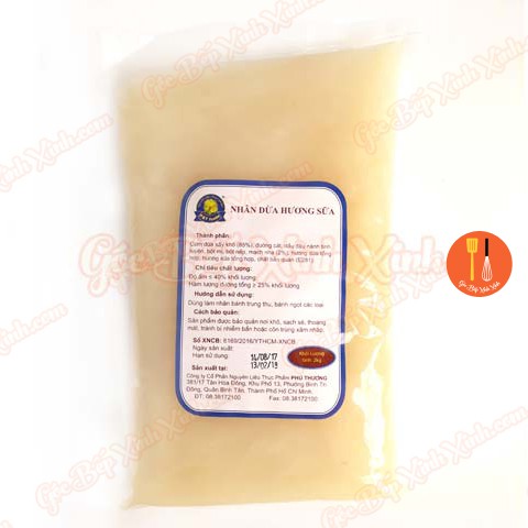 Nhân dừa hương sữa / sữa dừa Phú Thương 1Kg | Nhân ngọt trung thu