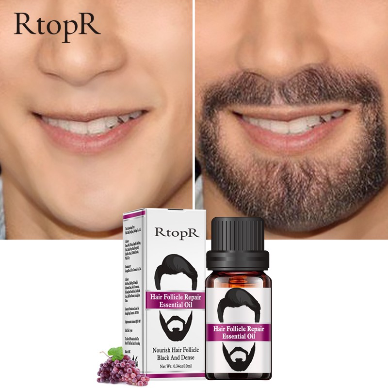 Tinh Dầu RtopR Kích Thích Mọc Râu / Tóc / Lông Mày Dưỡng Ẩm Mềm Mịn Cho Nam 10ml | BigBuy360 - bigbuy360.vn