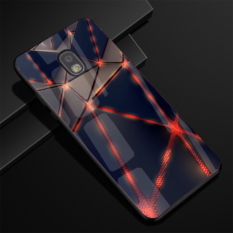 Ốp Lưng Kính SAMSUNG GALAXY J7 PRO Hình in 3D sáng bóng cao cấp