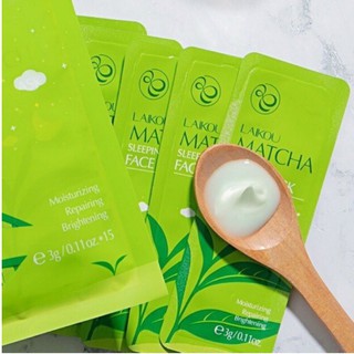 Mặt Nạ Ngủ Trà Xanh Matcha Mud Mask Laikou