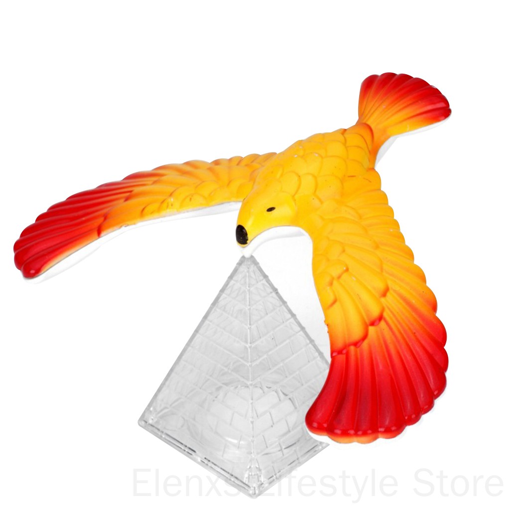Kids Adults Child Magic Balancing Bird Eagle with Tower Stand Base Toy Learn Gag Gift Desk ELEN