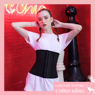 Đai Định Hình Eo Classic - Latex Truyền Thống 9 Xương - Chính Hãng Latex By W.STORE - Latex Chuẩn Đẹp & Giảm Eo