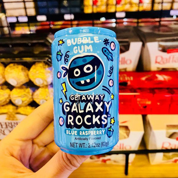 Kẹo gum Kidsmania Galaxy Rocks 60gr (Màu ngẫu nhiên)