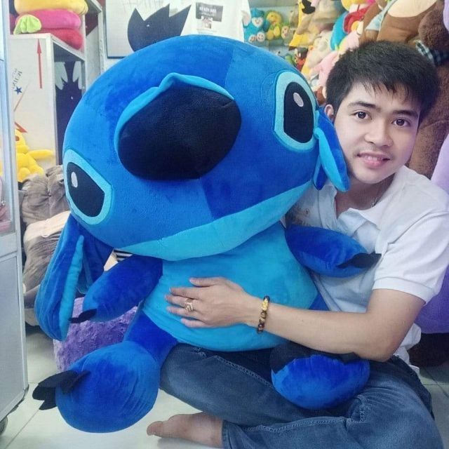 Gấu bông Stich cực đại khổ 1m