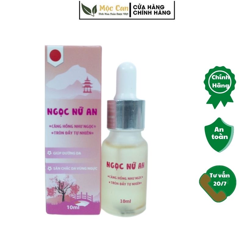 Kem nở ngực tăng kính thước vòng 1 an toàn,hiệu quả Ngọc Nữ An dung tích 10ml