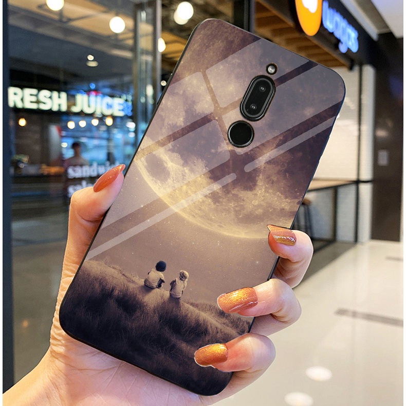 Ốp Lưng XIAOMI REDMI 8, 8A Ốp kính bóng cao cấp Phi Hành Gia