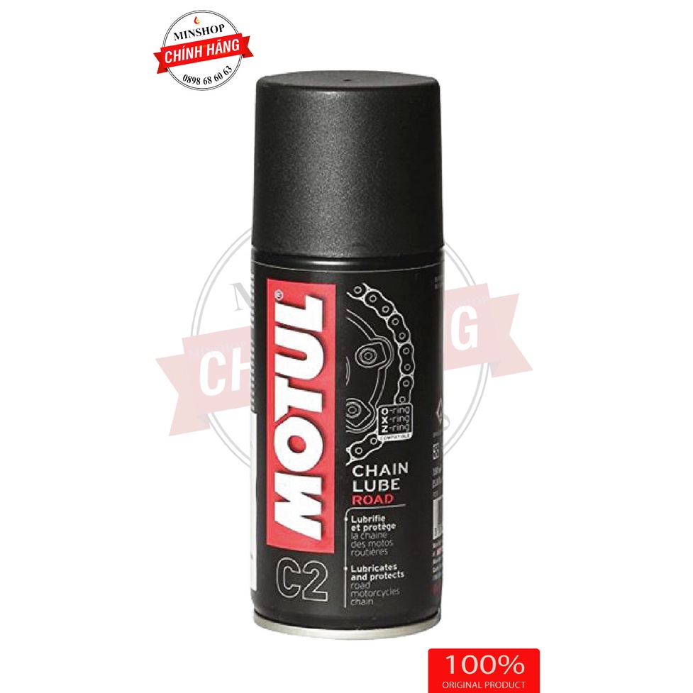 Dưỡng sên xịt sên bôi trơn sên motul C2 150ml