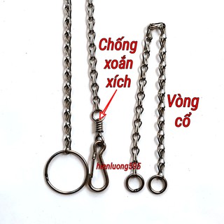 Xích chó mèo inox các cỡ