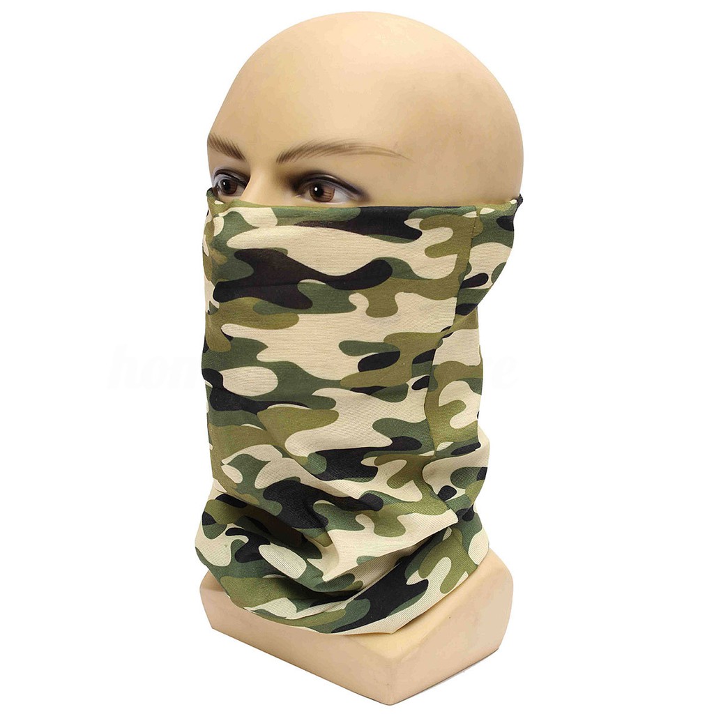 Khăn đa năng rằn ri khăn phượt camouflage quân đội màu camo
