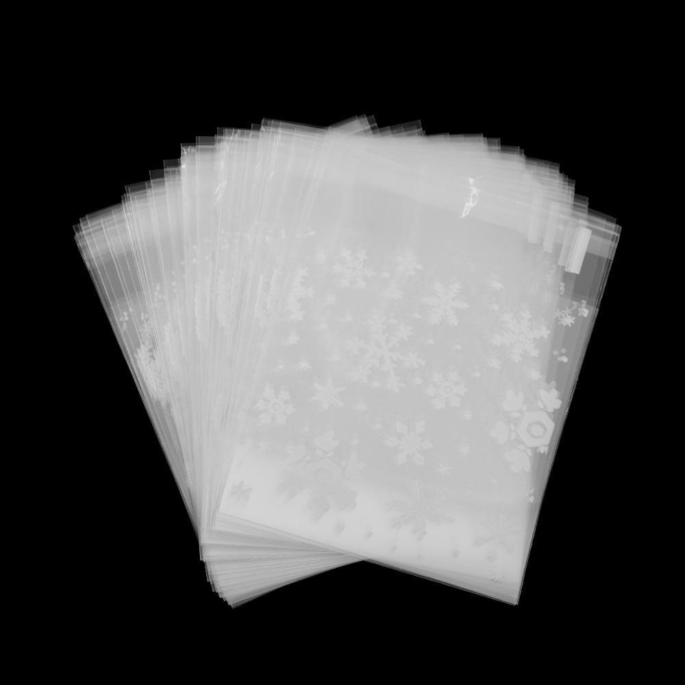 100 Túi Nhựa Tự Dính Dùng Đựng Kẹo Tiện Dụng