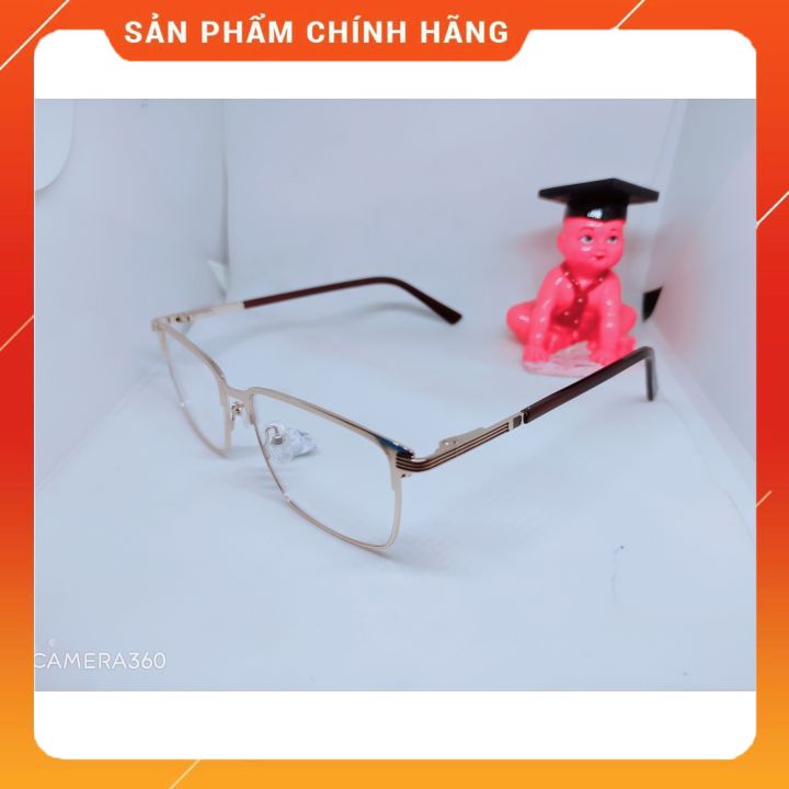 Gọng Kính Nam Kim Loại 🌹Sales Sỉ Buôn🌹Hàng Đẹp Bảo Hành 12 Tháng T8801