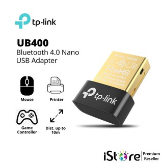 USB Bluetooth Receiver TP-Link nano UB400 / Thiết Bị Thu Phát Sóng Bluetooth 4.0 TP-Link Nano UB400