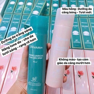 [NEW] Kem Chống Nắng dạng xịt Jm Solution SPF50 180ml