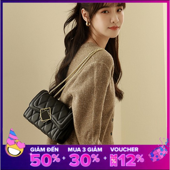 Túi xách nữ 💥FREESHIP 50K💥 Túi đeo chéo mini đẹp khóa kính nghiêng thời trang